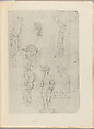 Dora, Auschwitz, Buchenwald, Bergen-Belsen, croquis clandestins, Léon Delarbre (French, 1889–1974)