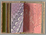Double face: two-sided paper especially marbled for this sampler, Karli Frigge (Dutch, born Rotterdam, 1943)