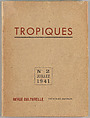 Tropiques, Aimé Césaire  Martinican