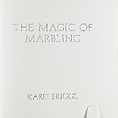 The magic of marbling, Karli Frigge (Dutch, born Rotterdam, 1943)