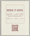 Bring it home, Bennington College