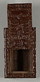 Box with tulip motif in book form