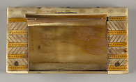 Snuff box in book form, inscribed 