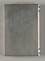 Box in book form, possibly a card case