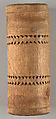 Unfinished carved spruce gum box, M.A.B