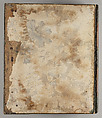 Painted table box in the form of a book, native American motif