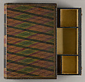 Box in book form, with single drawer