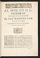 Orlando furioso di M. Lodouico Ariosto nuouamente adornato di figure di rame da Girolamo Porro Padouano ; et di altre cose che saranno notate nella sequente facciata, Ludovico Ariosto (Italian, Reggio Emilia 1474–1533 Ferrara)