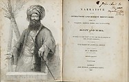 Narrative of the Operations and Recent Discoveries Within the Pyramids, Temples, Tombs and Excavations in Egypt and Nubia; and of a Journey to the Coast of the Red Sea, in Search of the Ancient Berenice; and Another to the Oasis of Jupiter Ammon, Giovanni Battista Belzoni Italian, Printed book, London: J. Murray, 1820