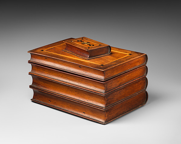 Tea caddy in book form by an unrecorded maker, The Metropolitan Museum of Art
