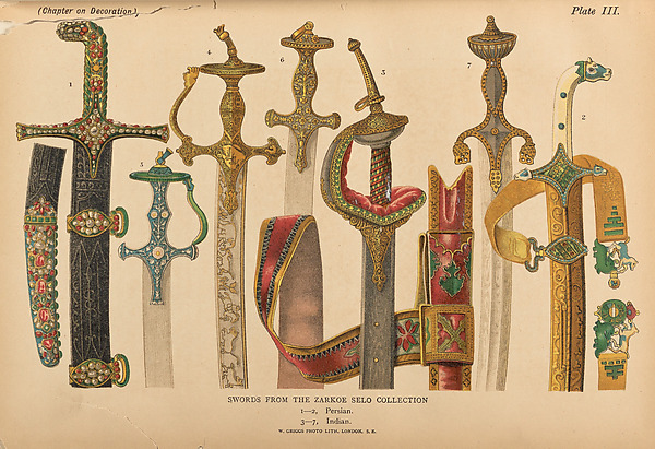 An illustrated handbook of Indian arms : being a classified and descriptive catalogue of the arms exhibited at the India Museum : with an introductory sketch of the military history of India by Lord Wilbraham Egerton, The Metropolitan Museum of Art