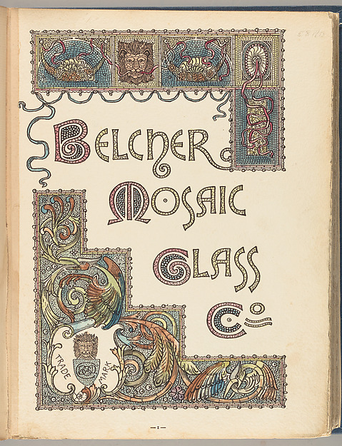 Belcher Mosaic Glass Co. : [catalog]