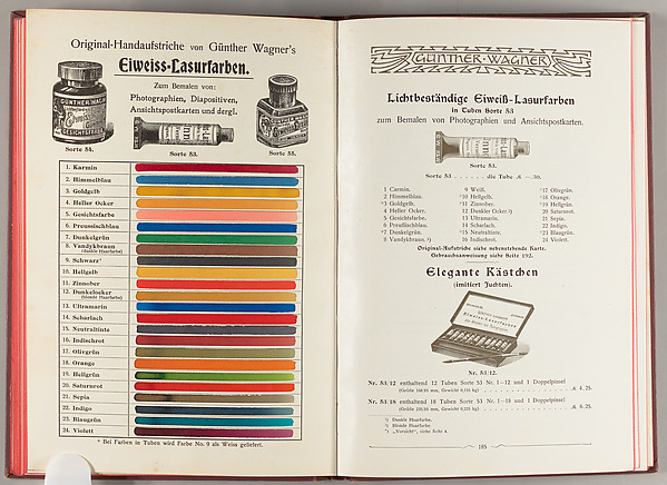 Preisliste Nr. 20B by Günther Wagner, The Metropolitan Museum of Art