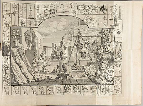 The analysis of beauty : written with a view of fixing the fluctuating ideas of taste