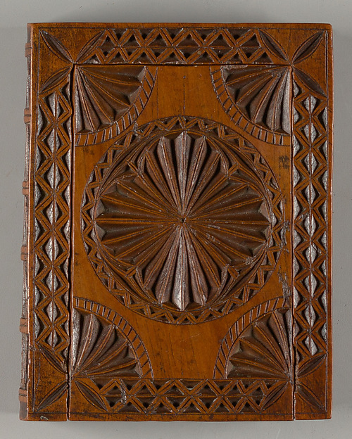 Box in the form of two books, with compartment and mirror by an unrecorded maker, The Metropolitan Museum of Art