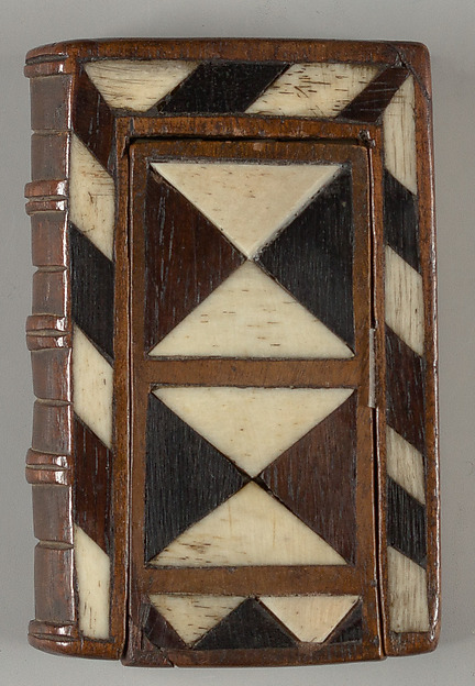 Domino game in book form by an unrecorded maker, The Metropolitan Museum of Art