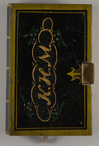 Table or dresser box with drawer, K. H. M by an unrecorded maker, The Metropolitan Museum of Art