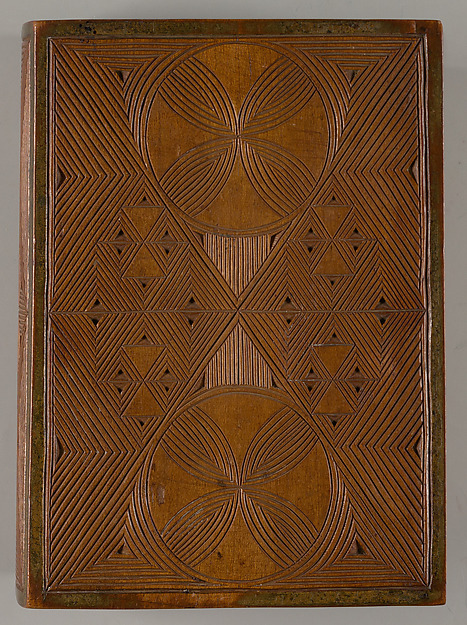 Bible box in book form by an unrecorded maker, The Metropolitan Museum of Art