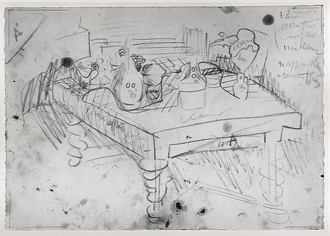 Image for Study for "The Dining Table"