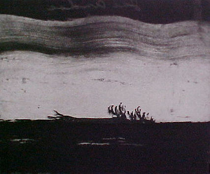 Image for Portfolio of 6 Aquatints: Falling Tree