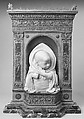 Pauline Frances, Paul Manship (American, St. Paul, Minnesota 1885–1966 New York), Marble, polychromed and gilt bronze frame