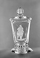 "The Trapper" Cigarette Urn, Sidney Biehler Waugh (American, Amherst, Massachusetts 1904–1963 New York), Glass