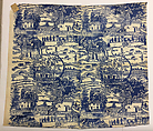 Paysage, Unknown Designer, Block-printed cotton
