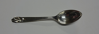 Soup spoon, Peer Smed (American (born Denmark), Copenhagen 1878–1943 New York), Silver