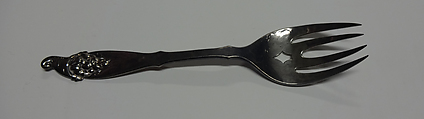 Serving fork, Peer Smed (American (born Denmark), Copenhagen 1878–1943 New York), Silver
