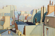 Roofs, Paris, Jean Hélion  French, Oil on canvas