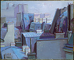 Blue Roofs, Paris, Jean Hélion  French, Oil on canvas