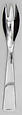 Fork, Gio Ponti  Italian, Stainless steel