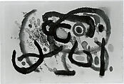 Untitled, Joan Miró  Spanish, Brush and black ink, ink wash, opaque watercolor, and watercolor on paper