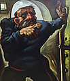 Samson (Bairds Carryout), Peter Howson  British, Oil on canvas