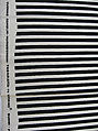 "Tasaraita" Textile Sample, Vuokko Eskolin-Nurmesniemi (Finnish, born 1930), Cotton