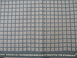 "Pieni Ruutu" Textile Sample, Vuokko Eskolin-Nurmesniemi (Finnish, born 1930), Cotton