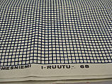 "1-Ruutu" Textile Sample, Vuokko Eskolin-Nurmesniemi (Finnish, born 1930), Cotton