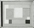 Untitled, Ben Nicholson  British, Cut and pasted paper boards with opaque watercolor and graphite on paper board