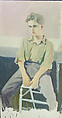 Jerry on a Stool, Fairfield Porter  American, Oil on canvas