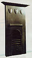 Fireplace, Charles F. A. Voysey (British, Hessle, Yorkshire 1857–1941 Winchester), Cast iron