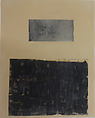 Carbon, Anselm Kiefer  German, Cut and pasted photograph, painted paper and graphite on paper