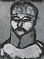 Portrait of a German Officer (recto); The Palace of King Ubu (verso), Georges Rouault (French, Paris 1871–1958 Paris), Gouache on paper