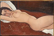 Reclining Nude, Amedeo Modigliani Italian, Oil on canvas