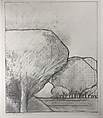 Study for "Reece's Meadow", Jake Berthot American, Graphite on paper