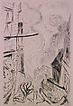 Springtime, from the portfolio ¦Faces¦, Max Beckmann German, Drypoint
