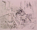 Lovers, from the portfolio ¦Faces¦, Max Beckmann German, Drypoint