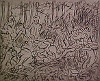 The Triumph of Pan (#1), from ¦The Poussin Project: A Series of Prints after Nicolas Poussin¦, Leon Kossoff  British, Etching