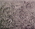 The Triumph of Pan (#2), from ¦The Poussin Project: A Series of Prints after Nicolas Poussin¦, Leon Kossoff  British, Etching