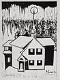 Church, Samella Sanders Lewis  American, Woodcut