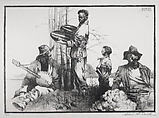 Southern Blacks, Albert A. Smith American, Lithograph